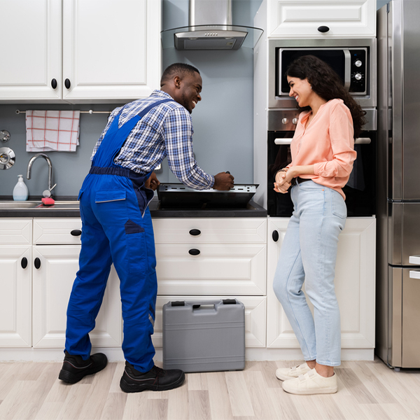 can you provide an estimate for cooktop repair before beginning any work in Midland Maryland